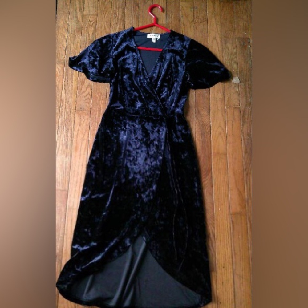 Black Velvet Dress